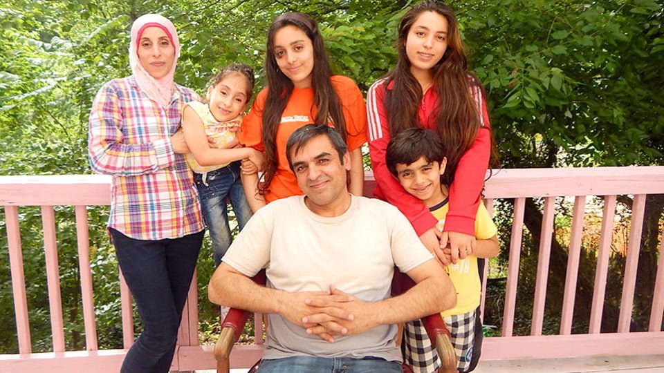 Ahmad and family
