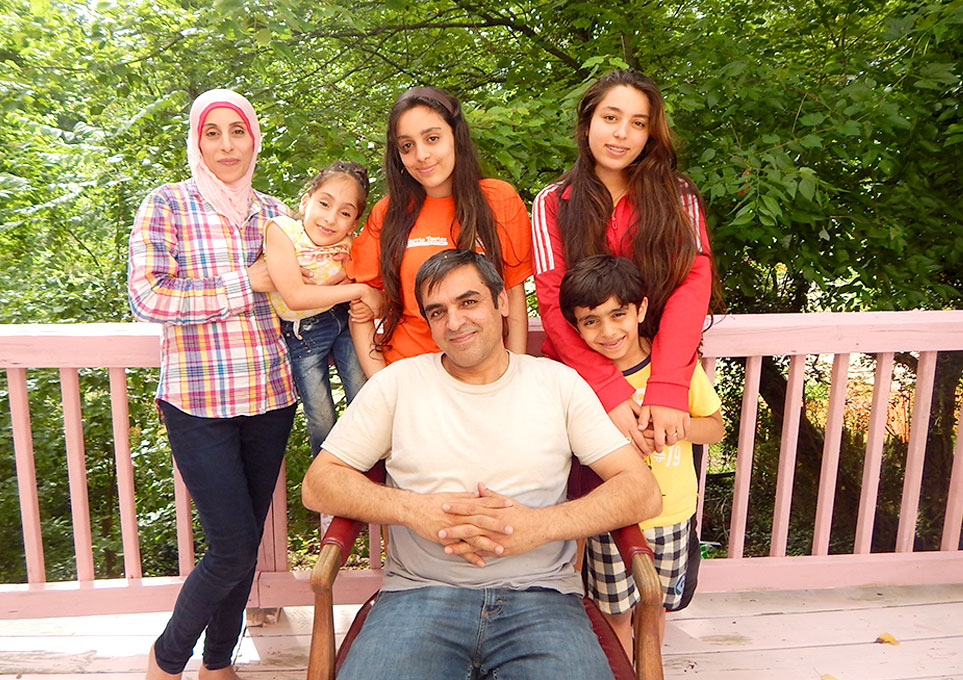 Ahmad and family
